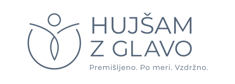 HUJŠAM Z GLAVO logo