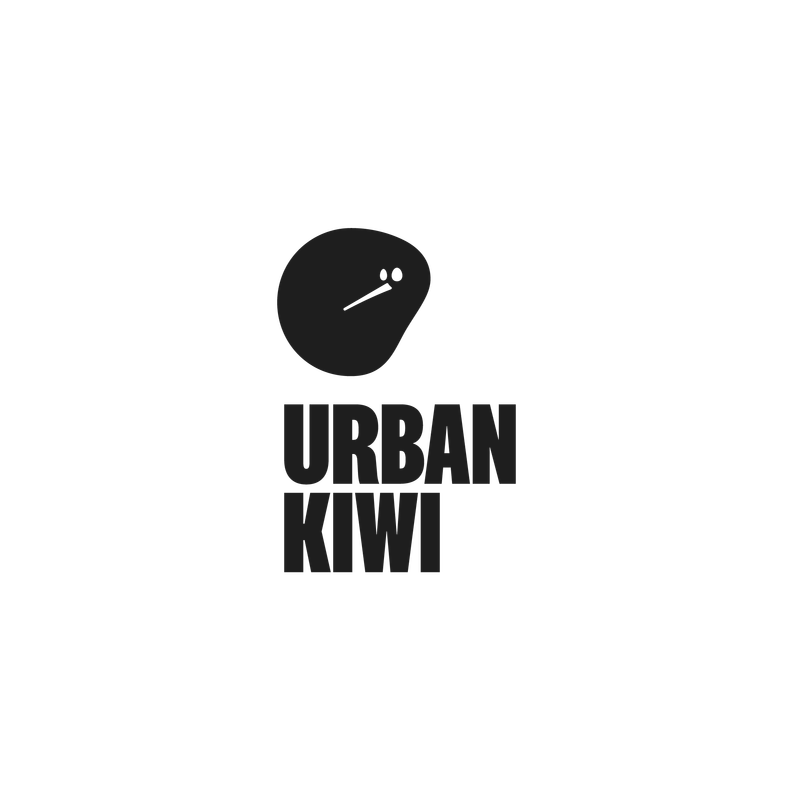 D+, oblikovalske in druge storitve, Katja Hamler s.p.; Urban Kiwi logo